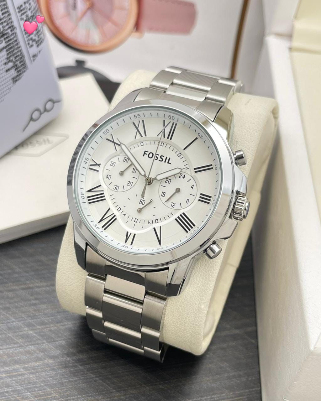FOSSIL METAL CHAIN FOR MENS