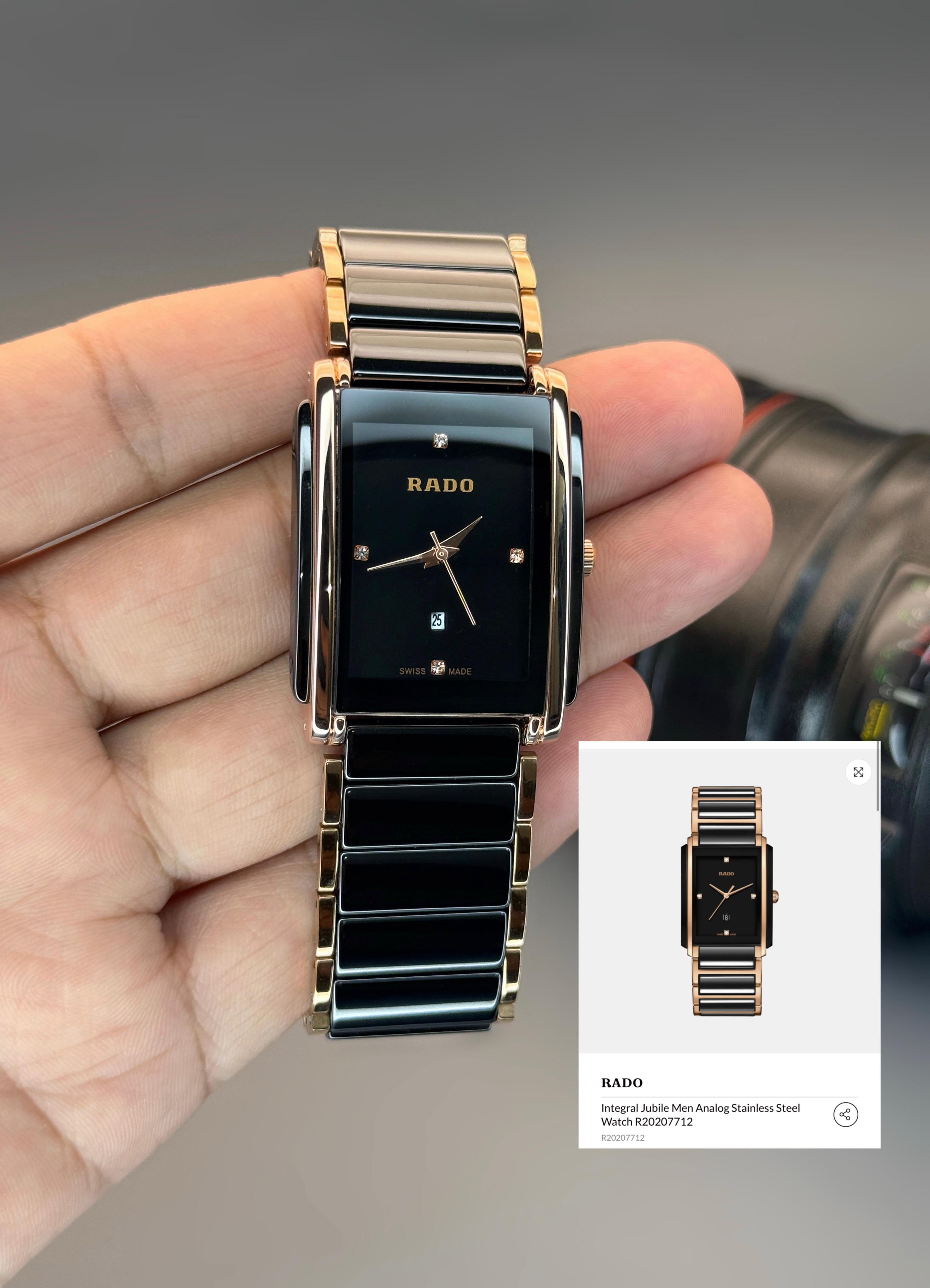 Rado Integral Jubile Black Men's Ceramic Watch
