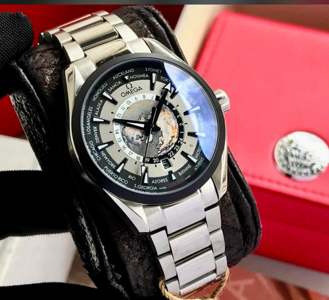 OMEGA AQUA TERRA WORLD TIMER