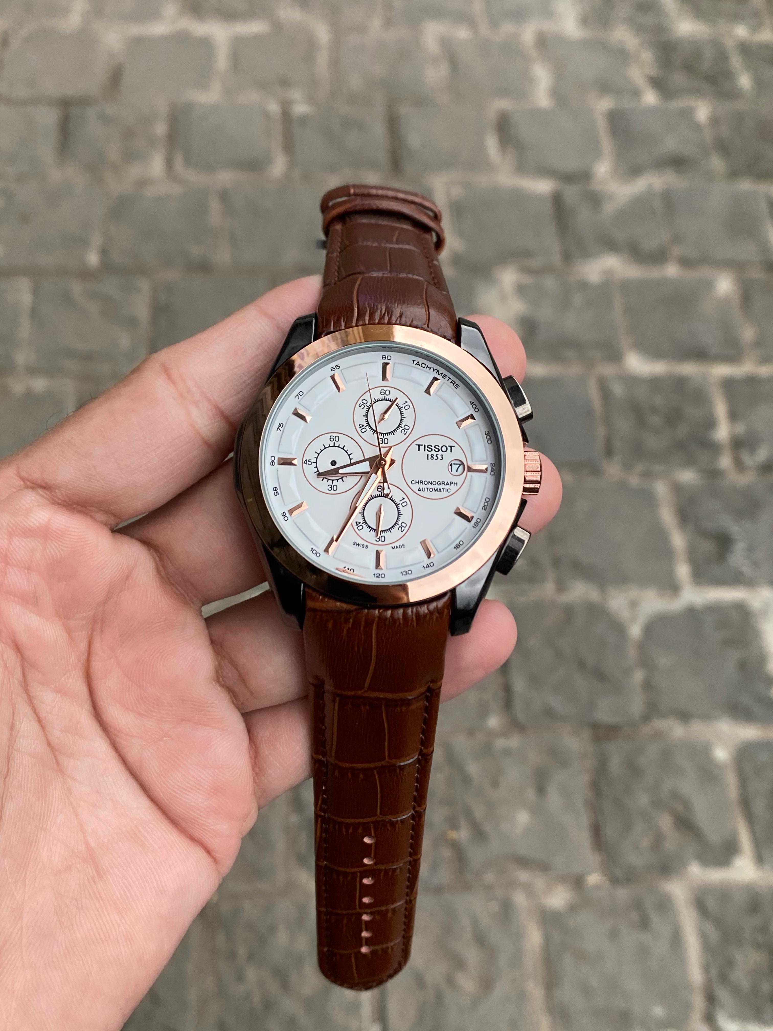 Tissot 1853 Leather Belt With Double Lock
