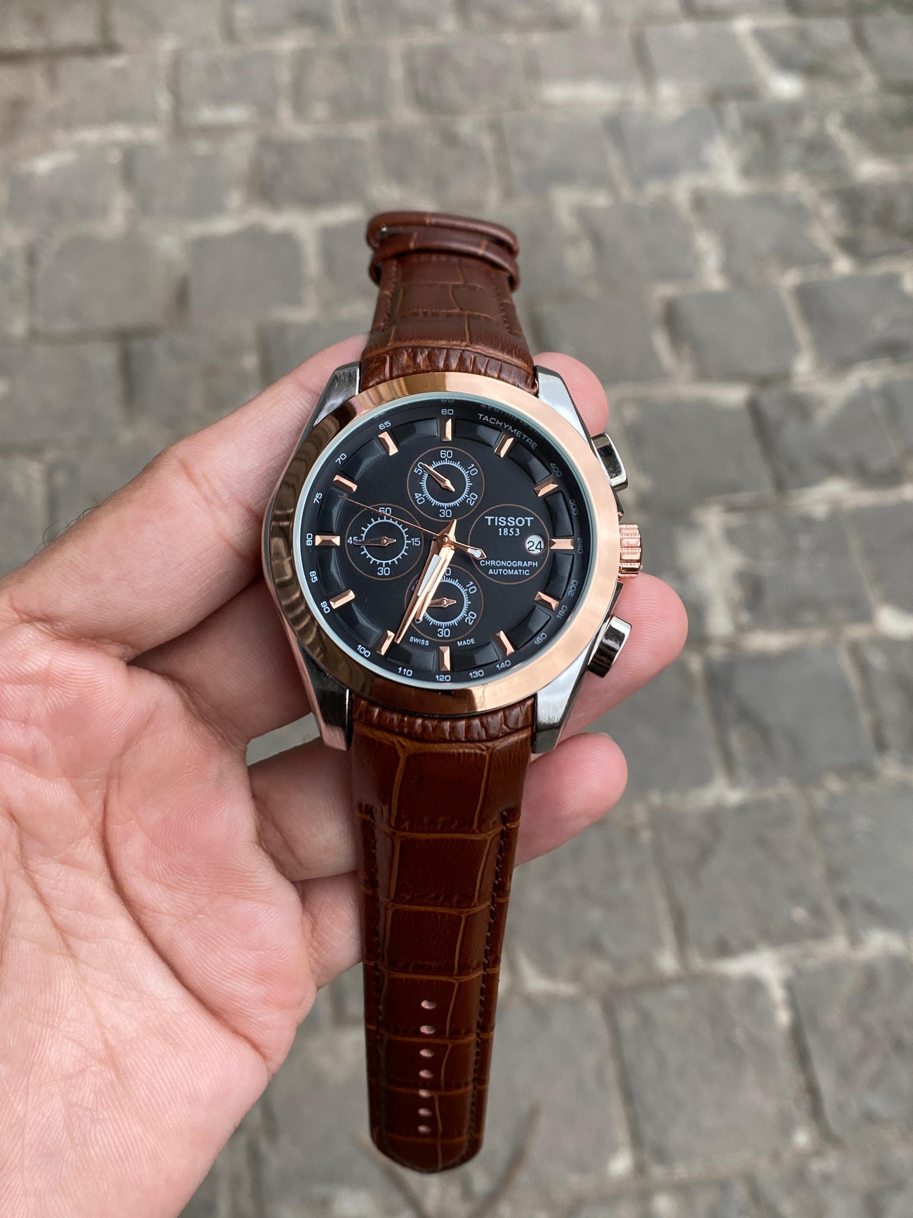 Tissot 1853 Leather Belt With Double Lock