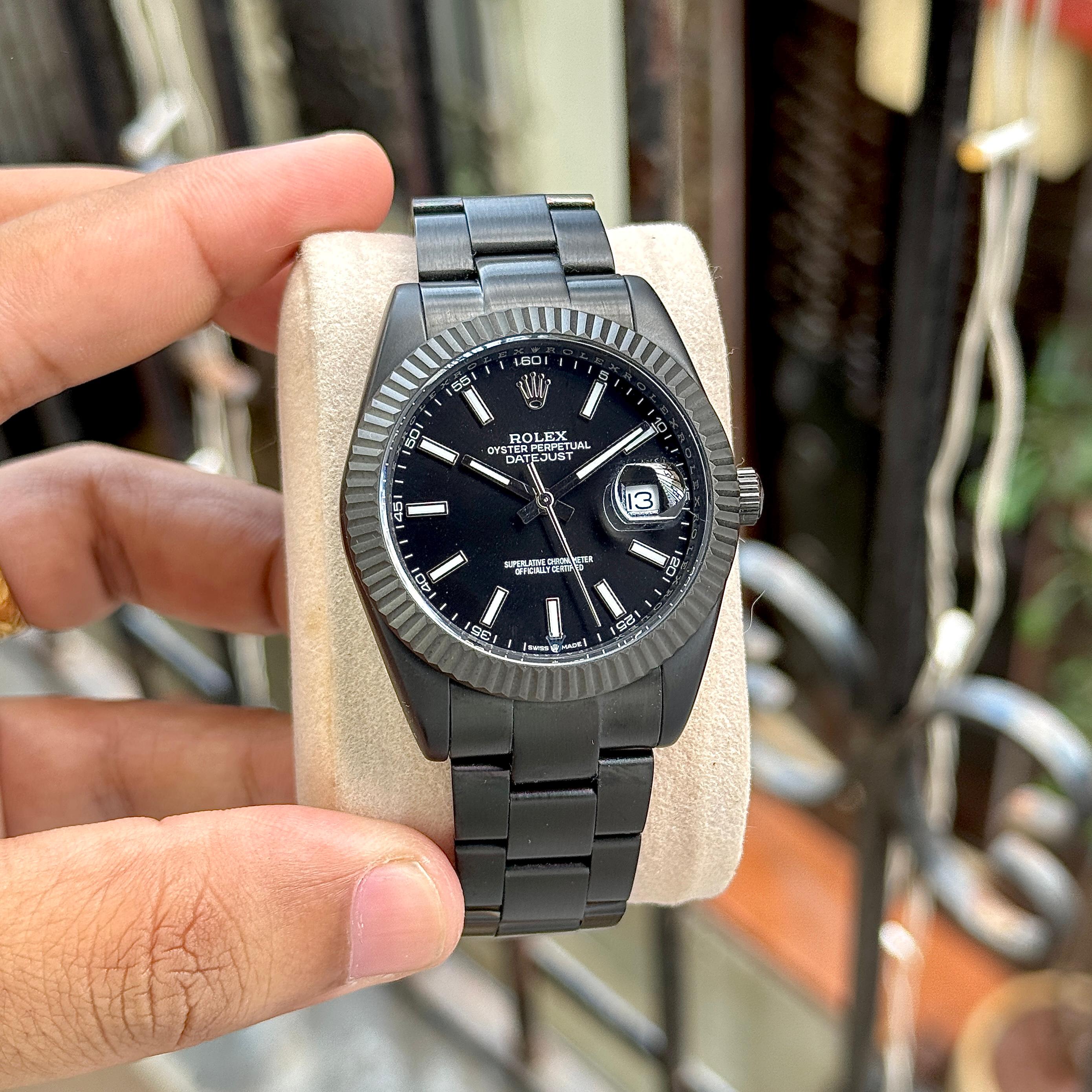 ROLEX DATEJUST 41MM DLC-PVD