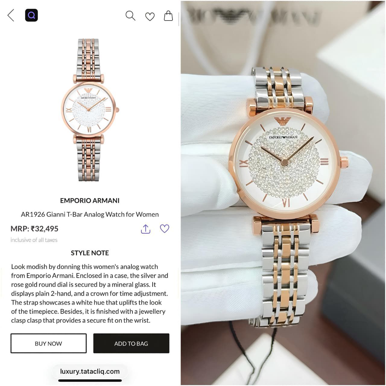 Beautiful Emporio Armani New colour