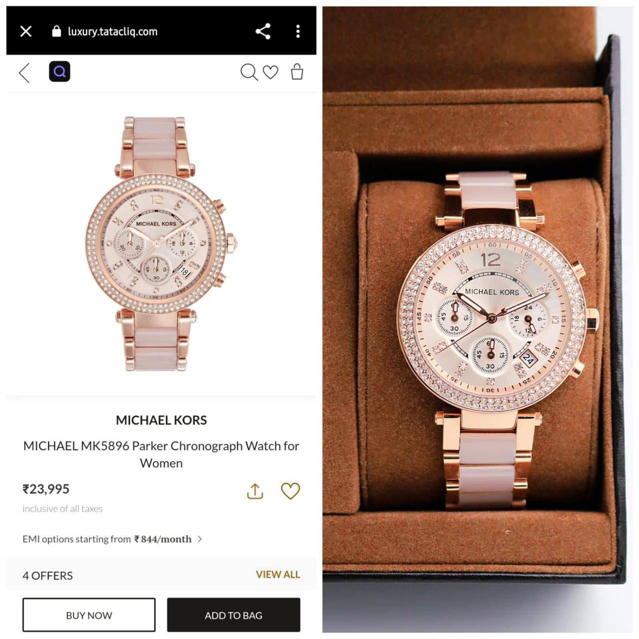 Michael Kors Cute Pink Model - MK6326