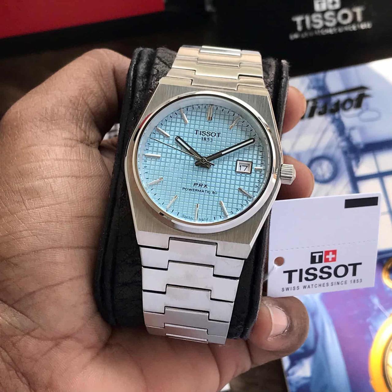 The Tissot PRX powematic 80 Automatic