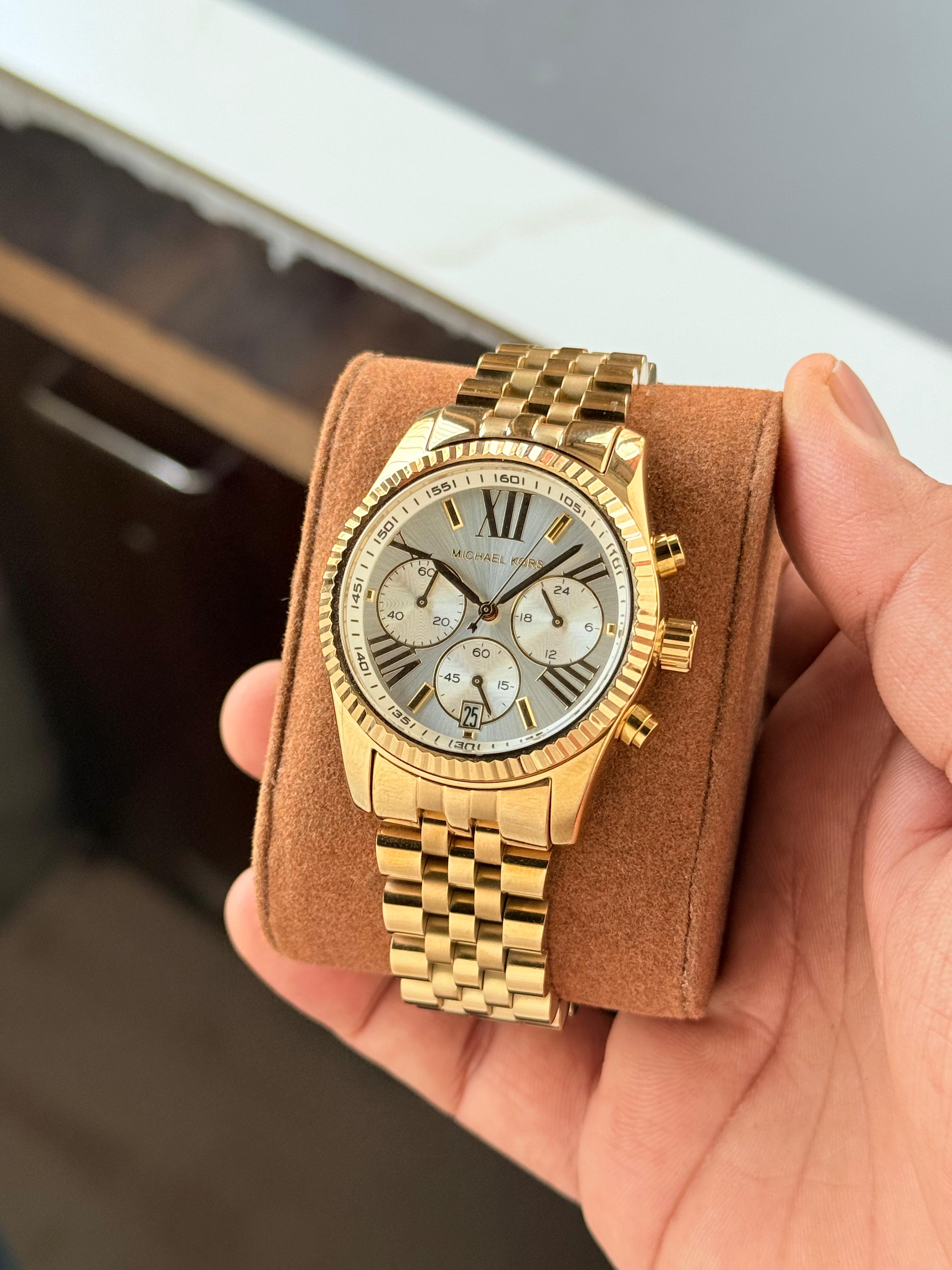 Michael Kors vintage classic Lexington chronograph series