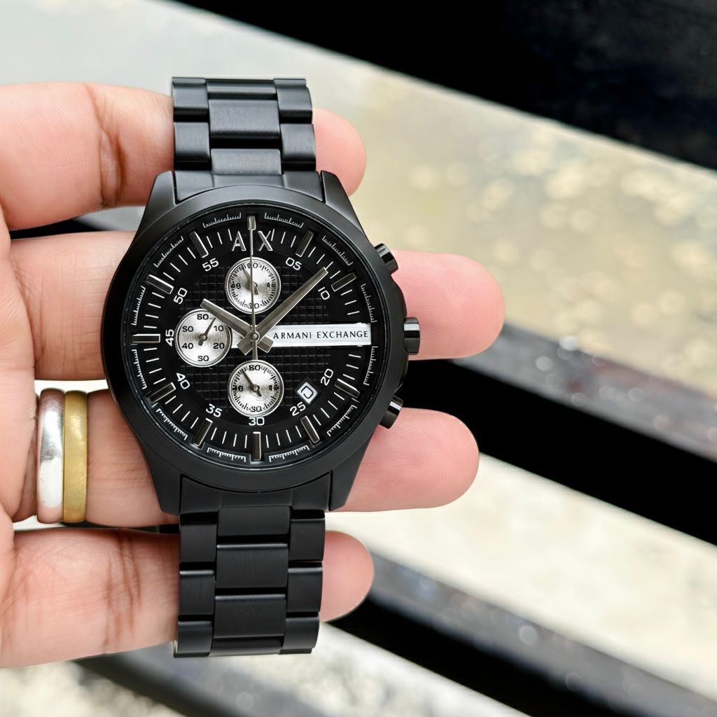 Armani Exchange Men's Stainless Steel Chronograph