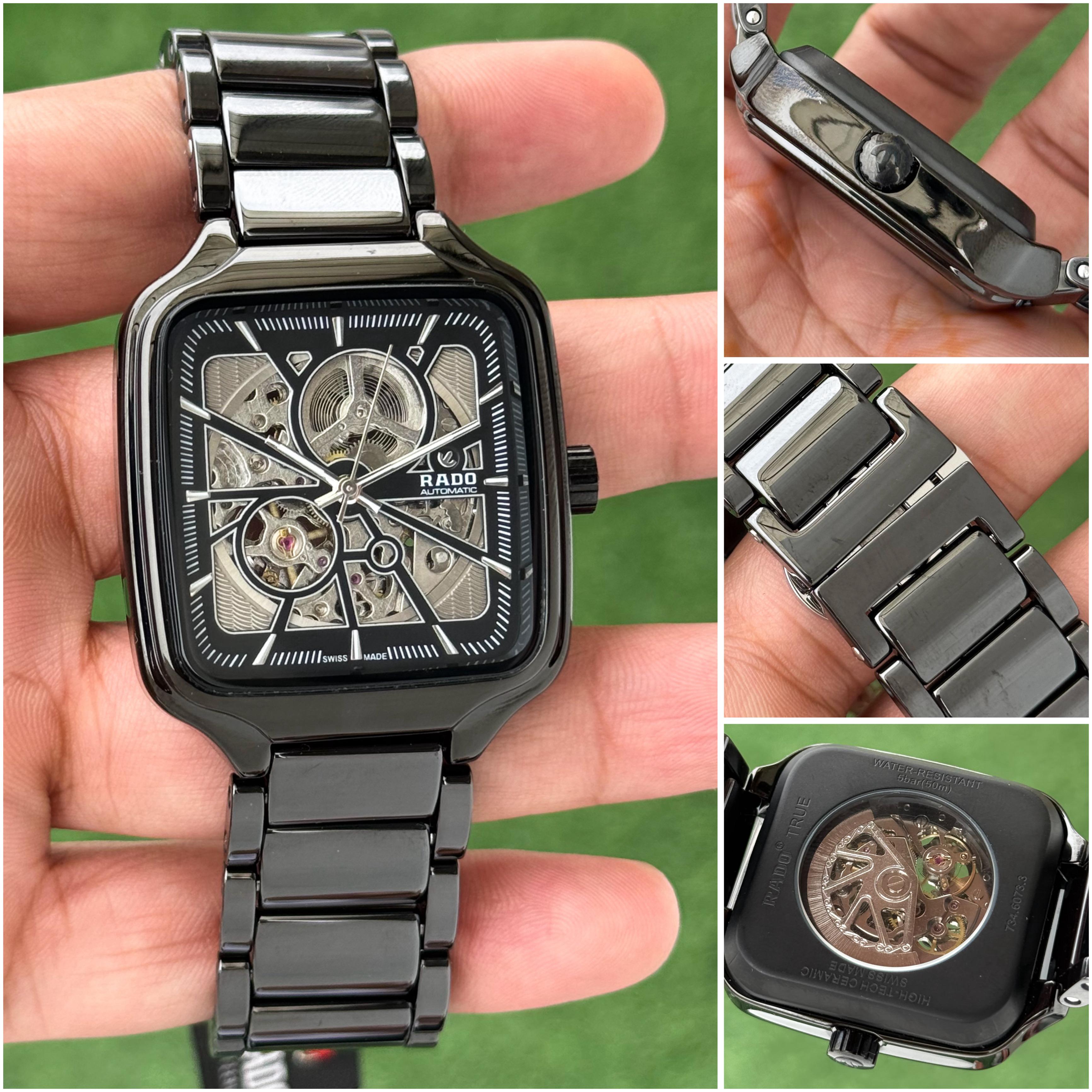 Rado  Men's Series  Black Ceramic  Premium Quality