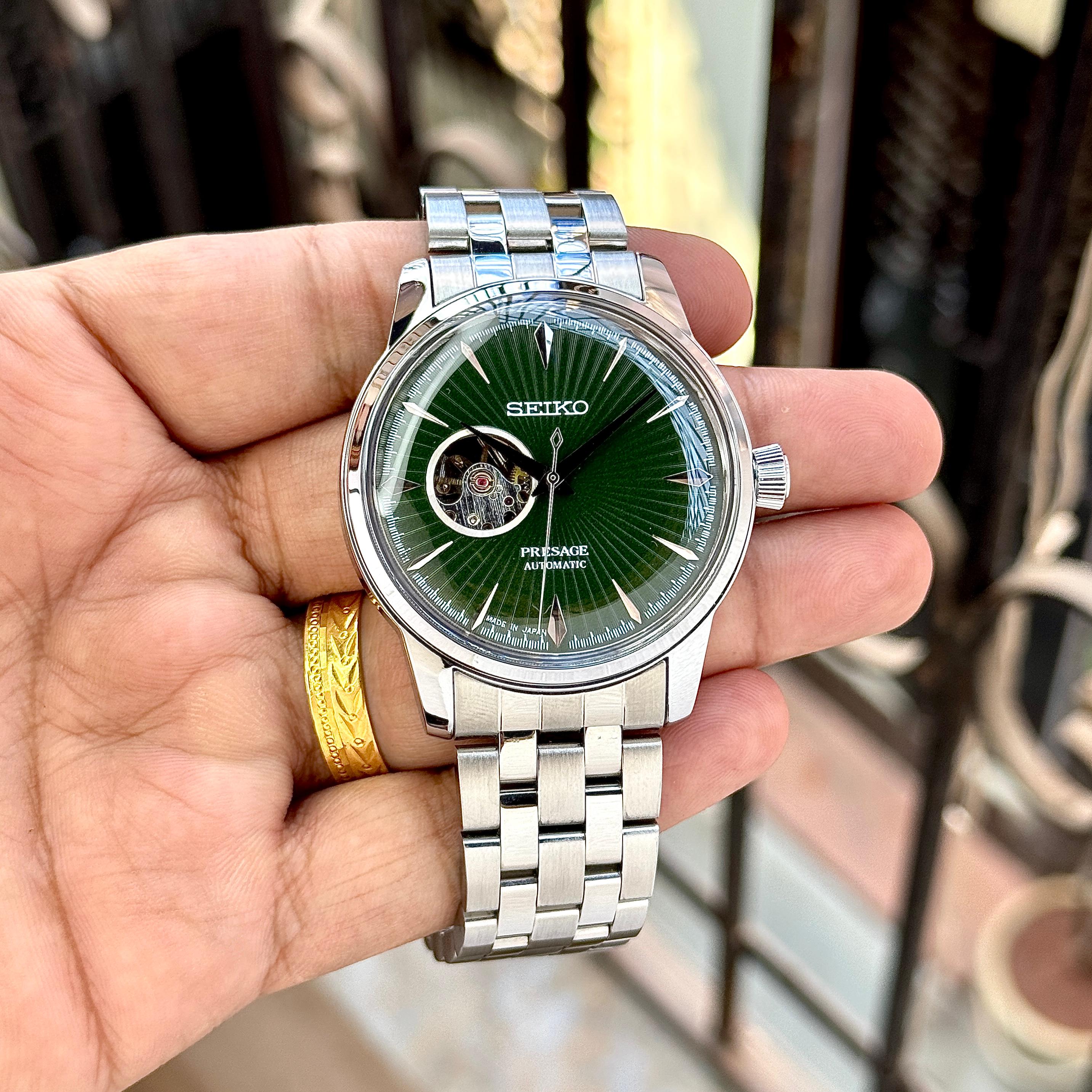 The Latest Seiko Presage Open Heart