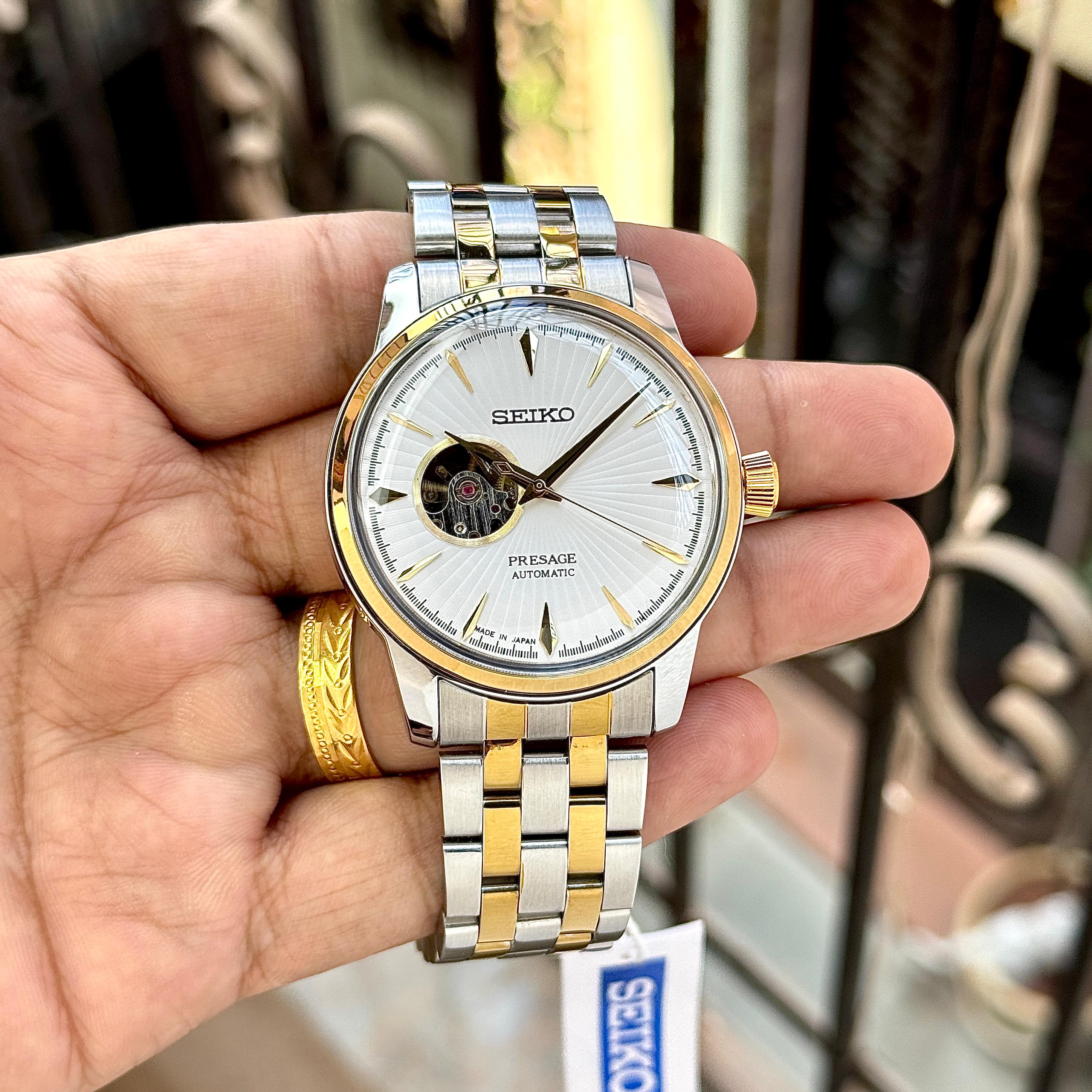 The Latest Seiko Presage Open Heart