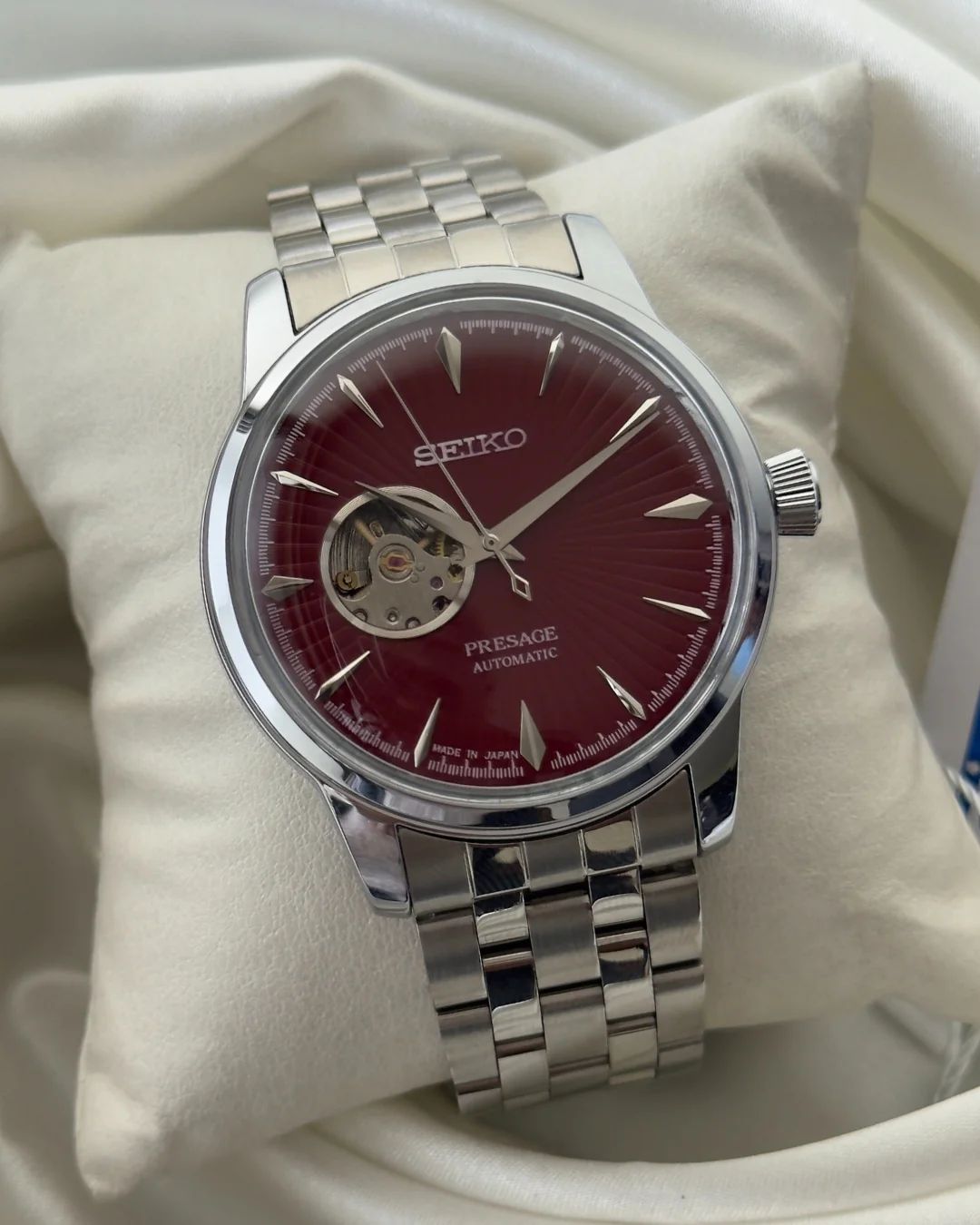 The Latest Seiko Presage Open Heart