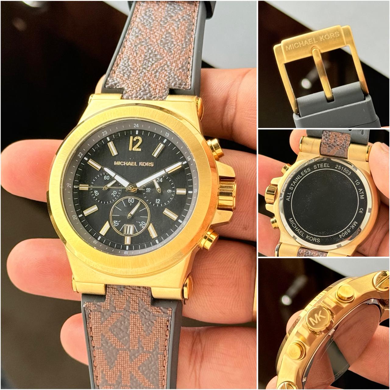MICHAEL KORS DYLAN – BLACK & GOLD BEAST MODE