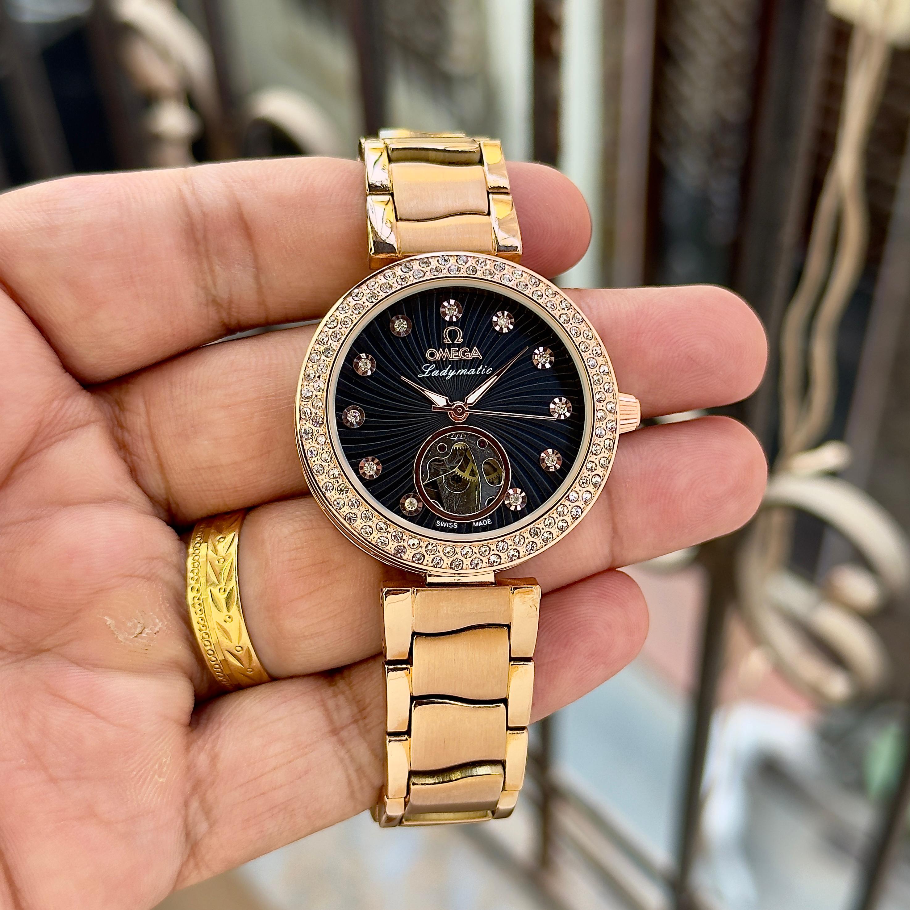 OMEGA LADYMATIC – ICONIC LUXURY WITH DIAMOND ELEGANCE