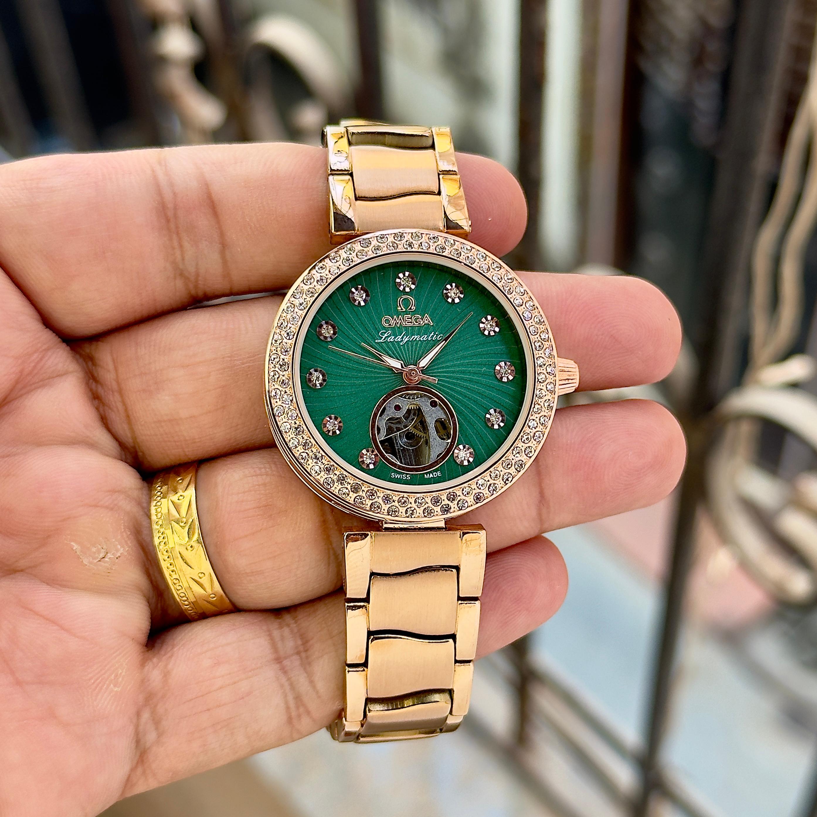 OMEGA LADYMATIC – ICONIC LUXURY WITH DIAMOND ELEGANCE