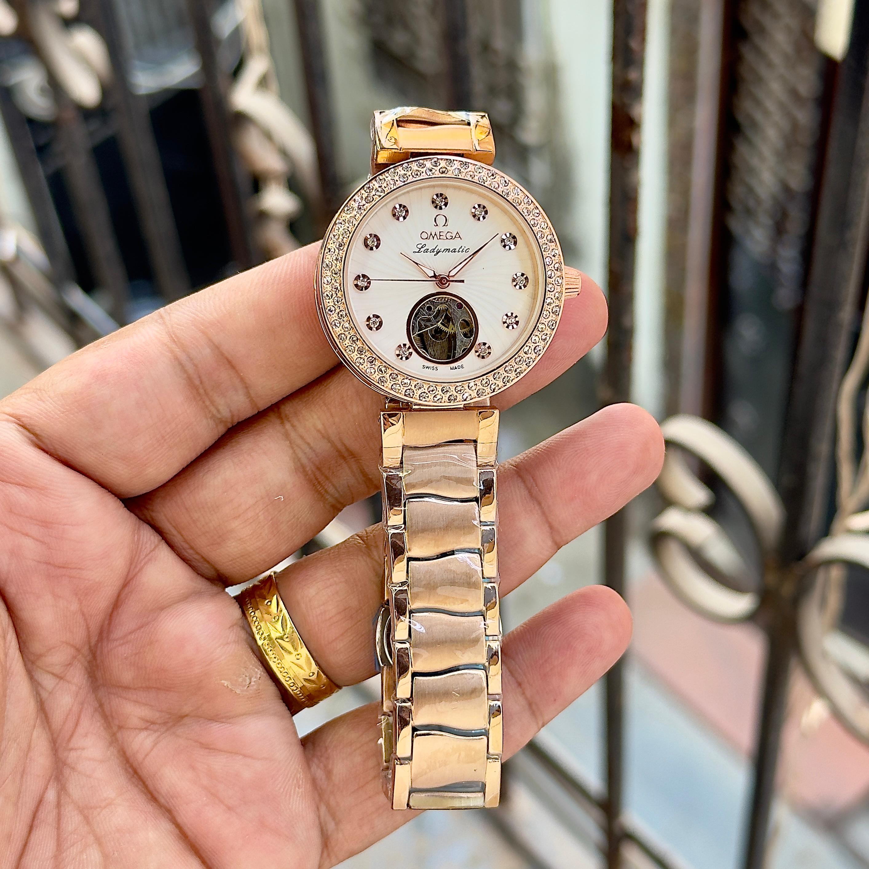 OMEGA LADYMATIC – ICONIC LUXURY WITH DIAMOND ELEGANCE