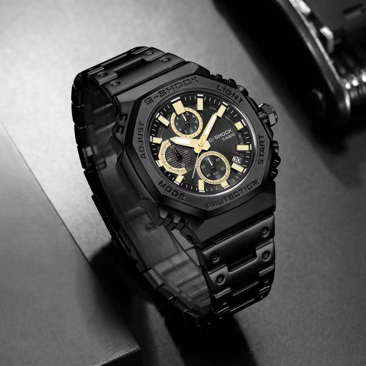 G-SHOCK FULL METAL ICE BLUE DIAL – PREMIUM STEEL SPORTS BEAST