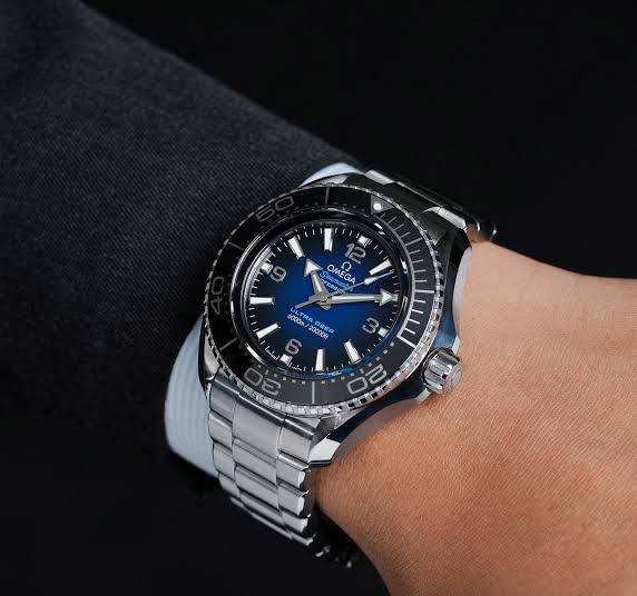 _Omega Professional Co-Axial Planet Ocean Master Chronometer Mens Watch