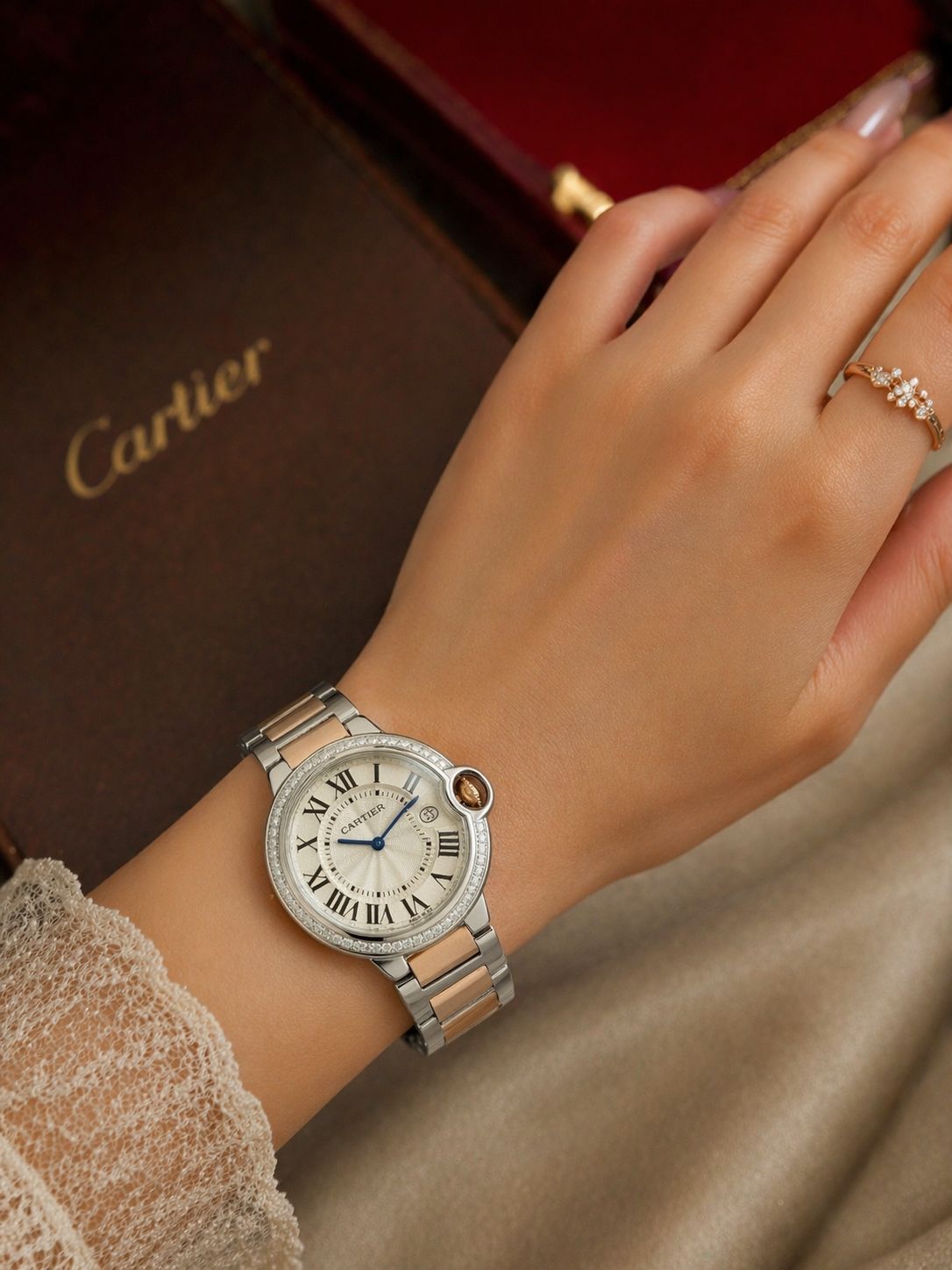 Cartier for her Original japan machine