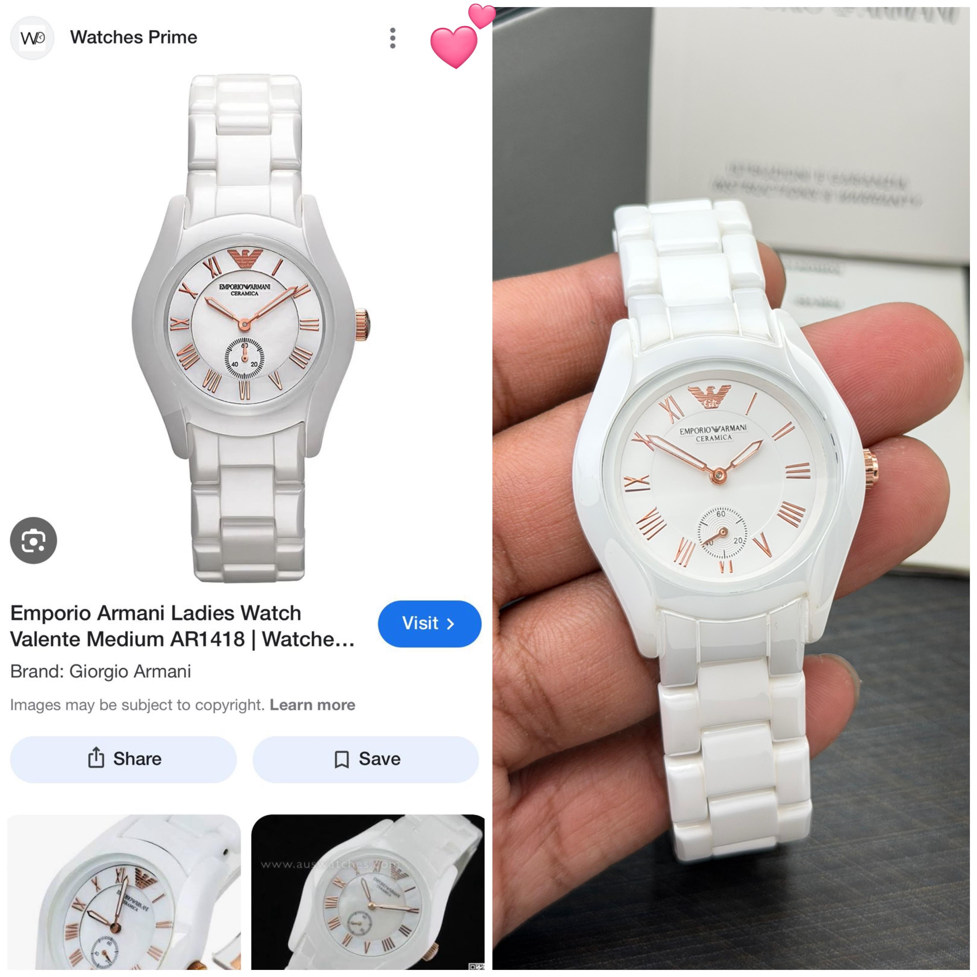 Emporio Armani  Women’s Model No - AR1402/AR1418
