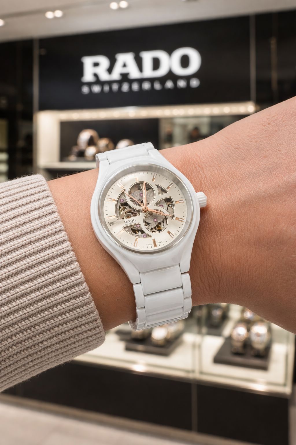 Rado  Men's Series  Complete White Ceramic body