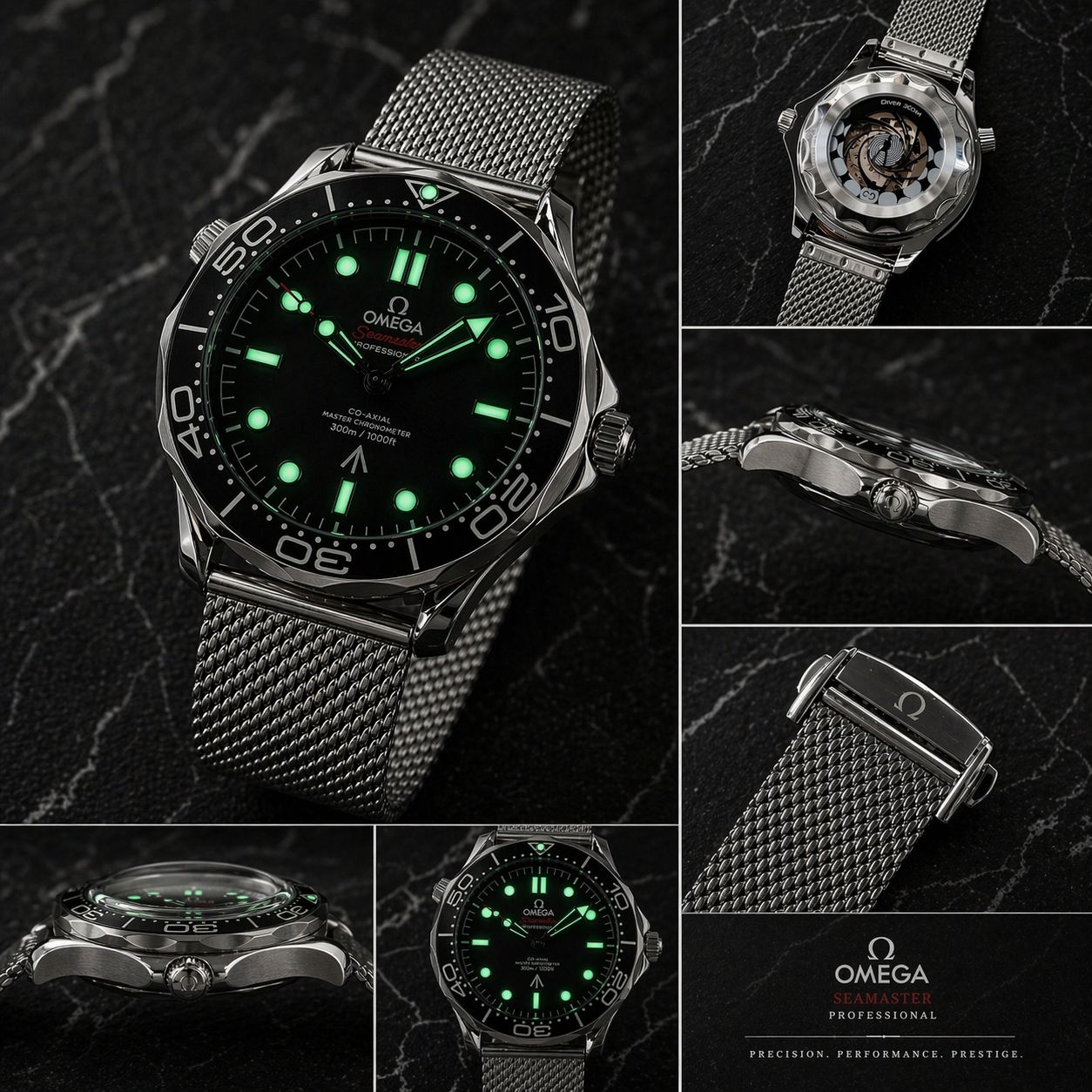 OMEGA’s sporty Seamaster collection