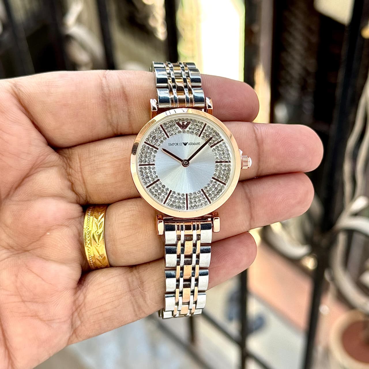 Emporio Armani New Updated Daimonds Zoom Face & New Dials