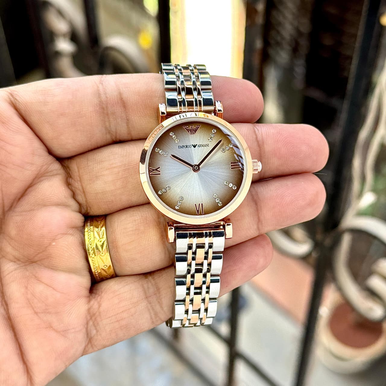 Emporio Armani New Updated Daimonds Zoom Face & New Dials