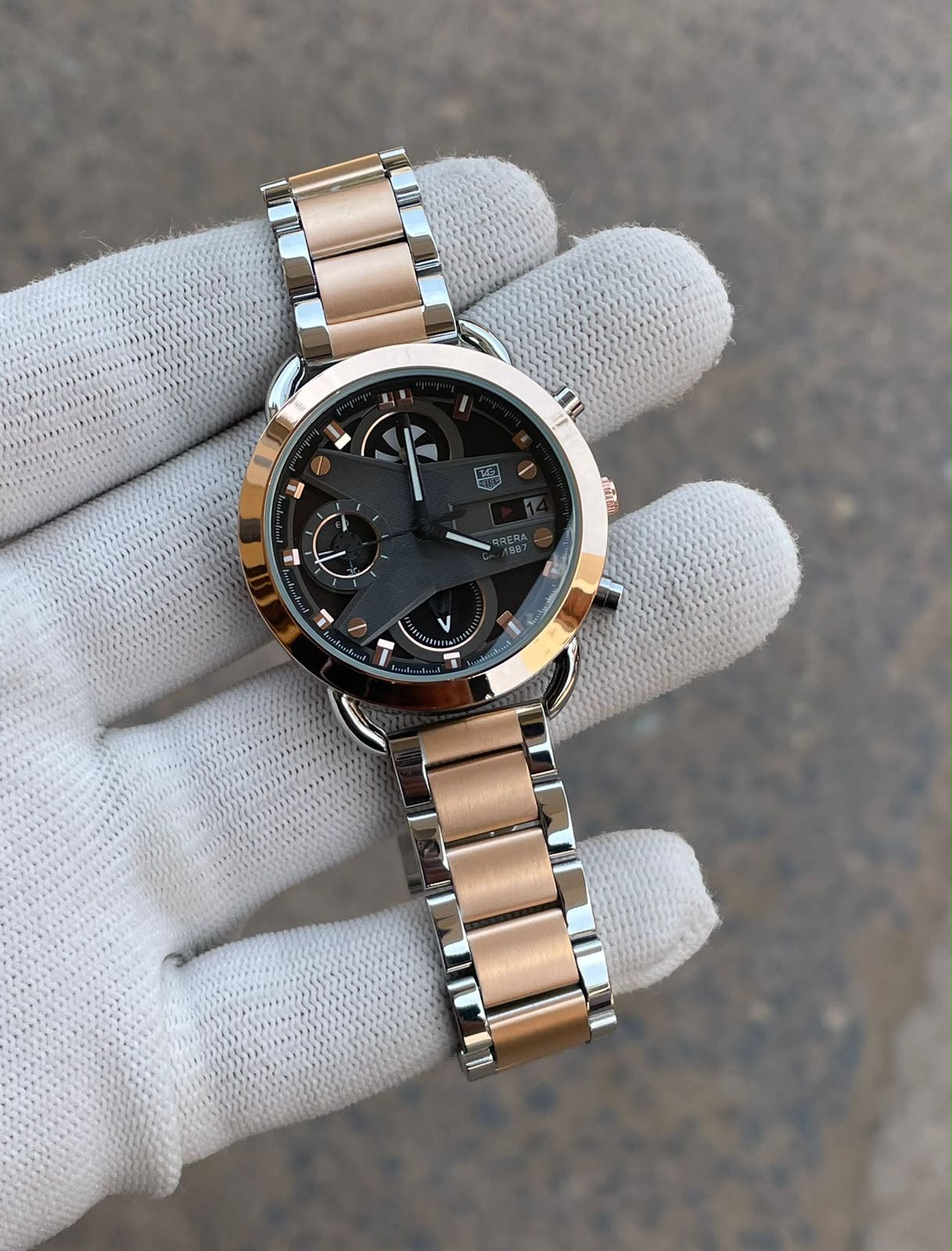 Tag Heuer Full Rosegold Ladies Watch