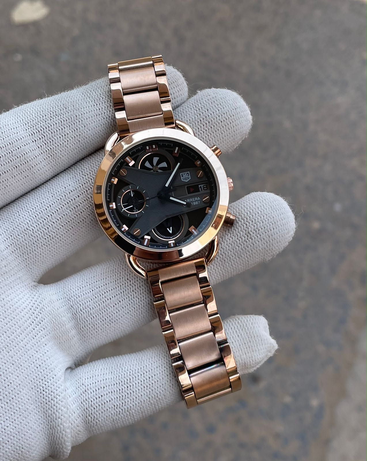 Tag Heuer Full Rosegold Ladies Watch