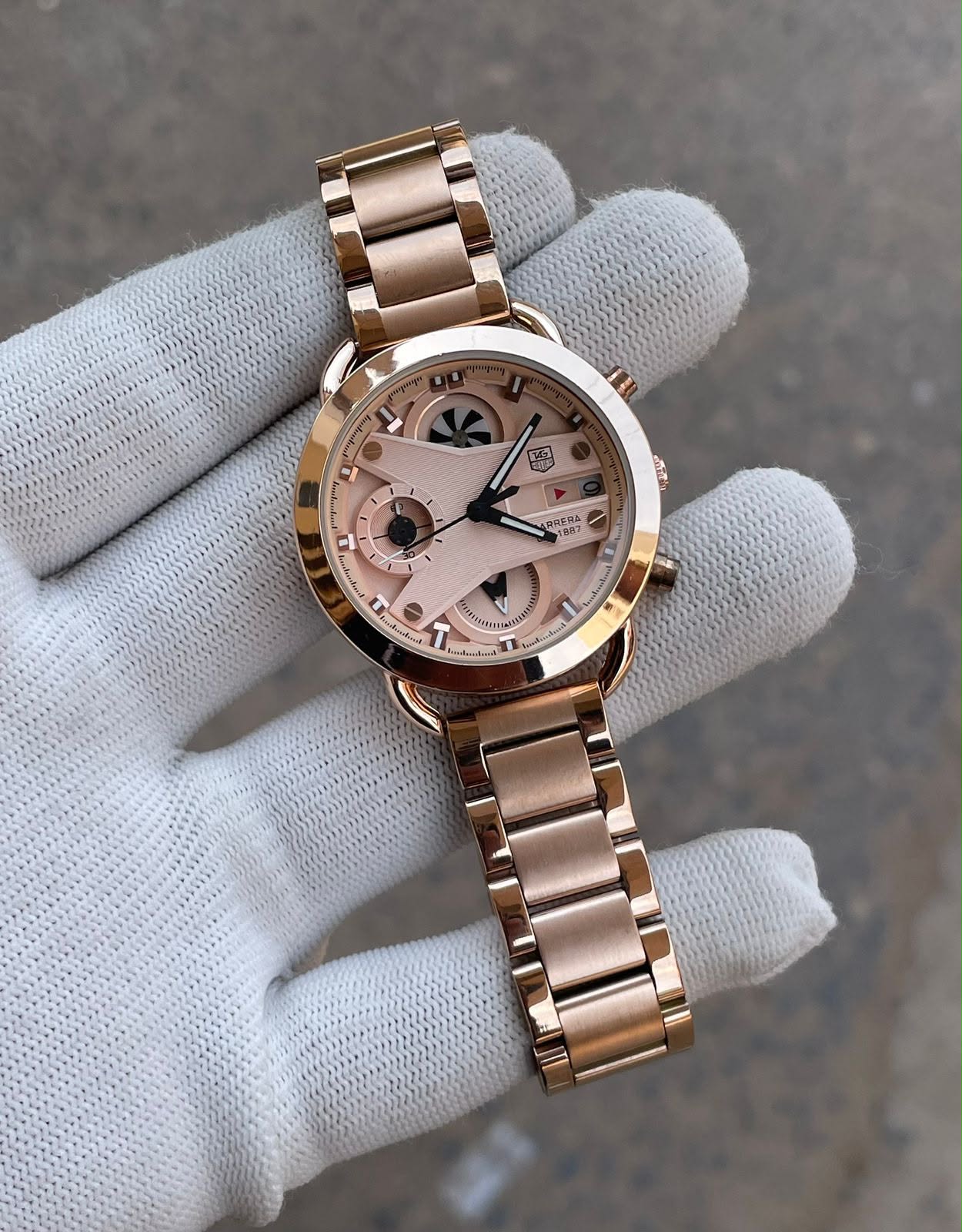Tag Heuer Full Rosegold Ladies Watch