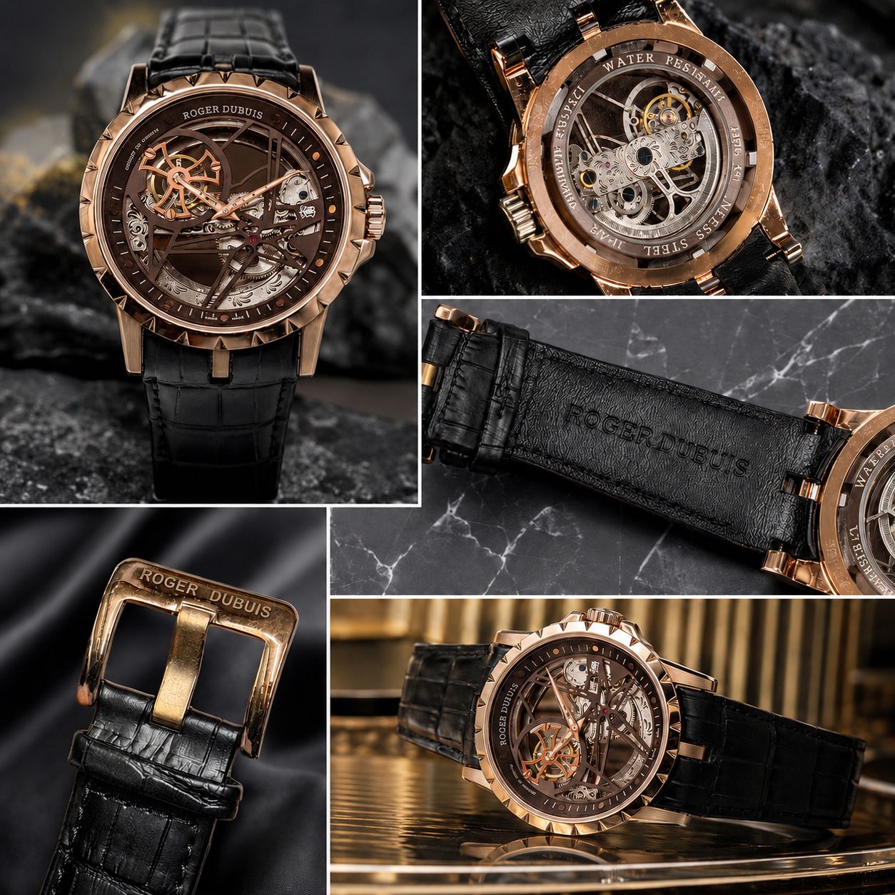 ROGER DUBUIS For Men Open Heart Skeleton