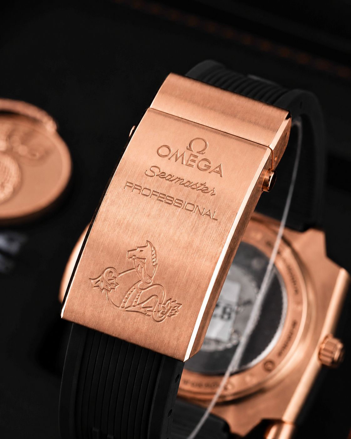 OMEGA SEAMASTER PLOPROF – ROSE GOLD BLACK EDITION