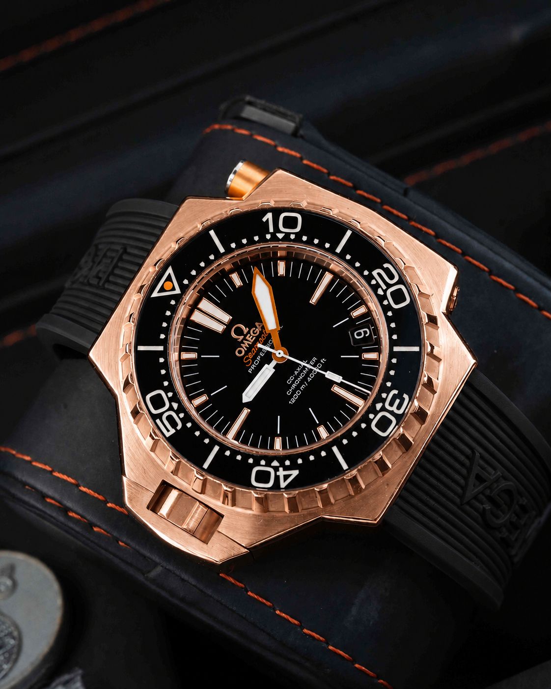 OMEGA SEAMASTER PLOPROF – ROSE GOLD BLACK EDITION