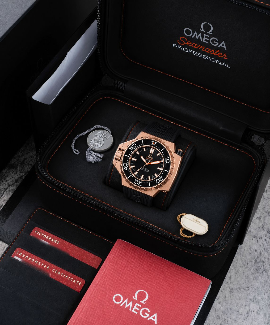 OMEGA SEAMASTER PLOPROF – ROSE GOLD BLACK EDITION