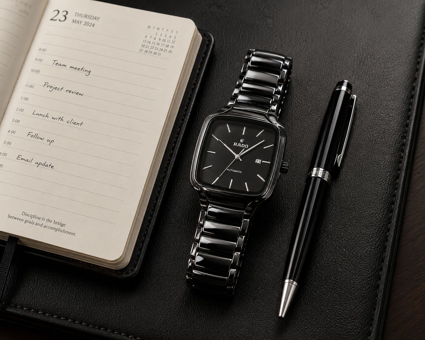 Rado  Men's Series  Black Ceramic Watch