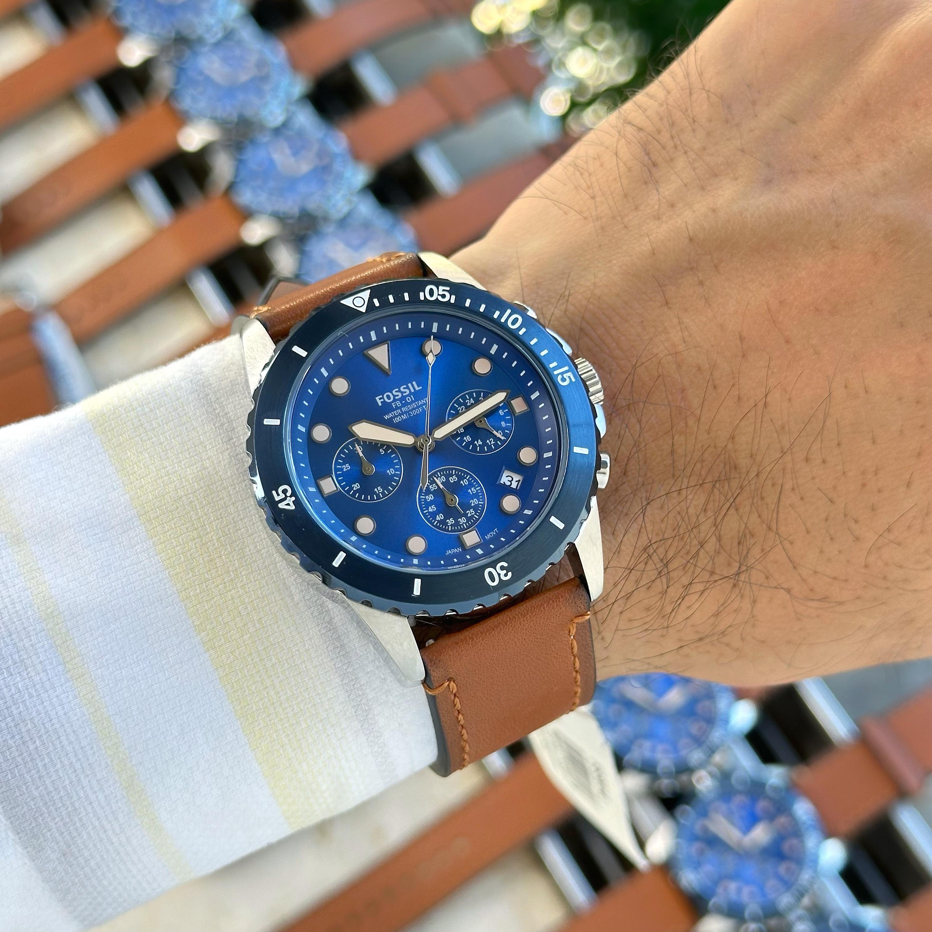 New Fossil Men’s FB-01 watch