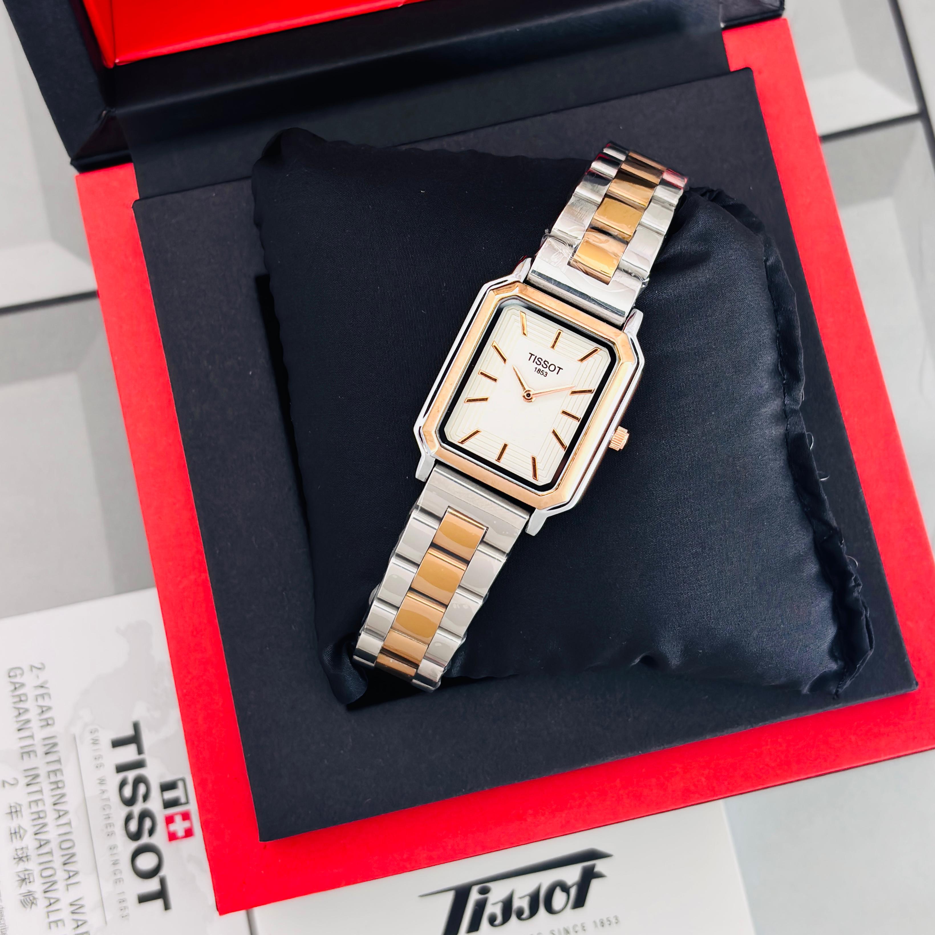 Tissot  For Her 7AA Premium Quality Collection Tissot Wave Dial Size - 32mm